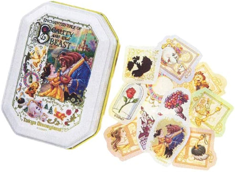 Amazon.co.jp: ベル＆ビースト 缶入りシールセット【東京