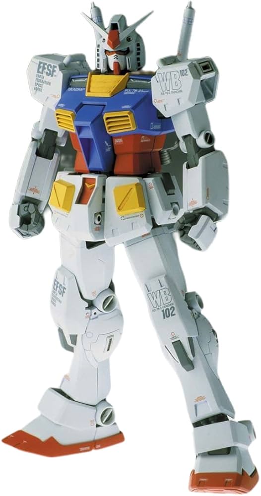 Amazon.com: Gundam - MG 1/100 RX-78-2 Gundam Ver.Ka - Model Kit