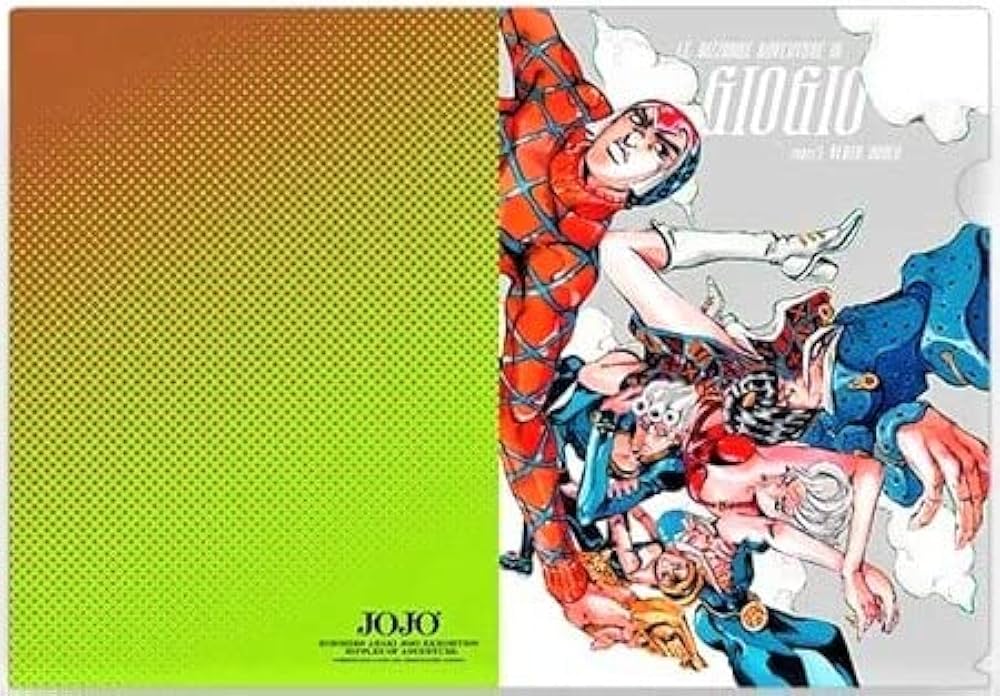 Amazon.co.jp: ジョジョの奇妙な冒険 クリアファイル 第5部 黄金の風