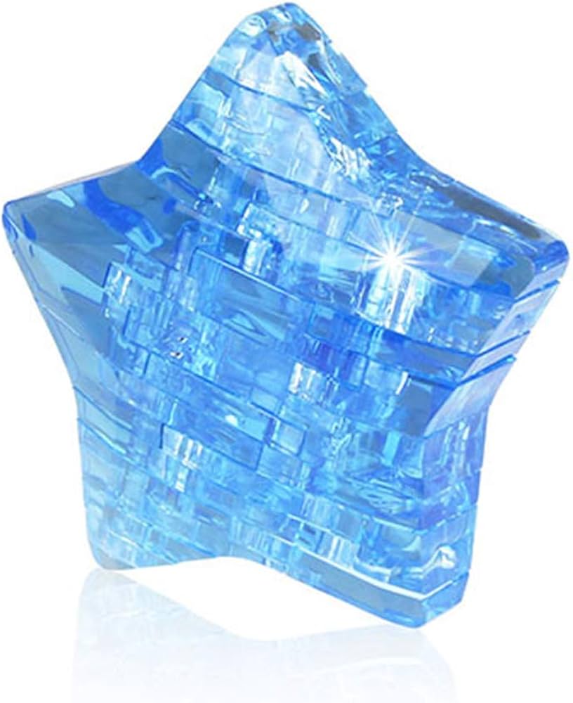 Amazon.com: DIY 3D Crystal Puzzle Star Assembly Model Desk Decor