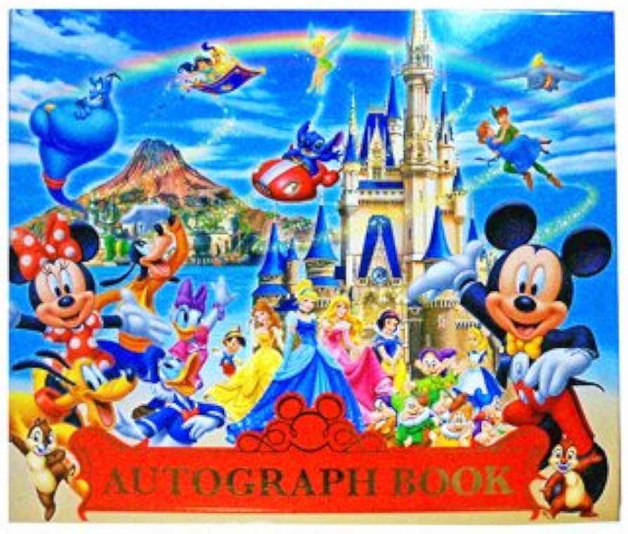 Amazon.co.jp: Tokyo Disney Resort Mickey & Friends Signed Book