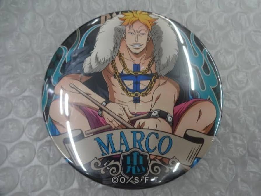 Amazon.co.jp: ワンピース マルコ 缶バッジ 麦わらストア 輩 ～YAKARA