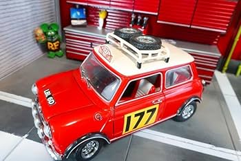 Amazon.co.jp: 1 18 京商 ミニクーパーs モンテカルロラリー 1967 優勝