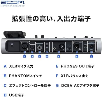 Amazon.co.jp: ZOOM ボーカルエフェクター ボイスチェンジャー V6-SP