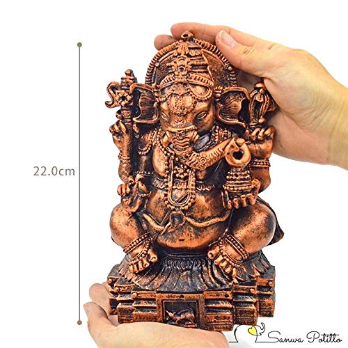 Amazon.co.jp: インドの神様 ガネーシャの置物 ガネーシャ 置物