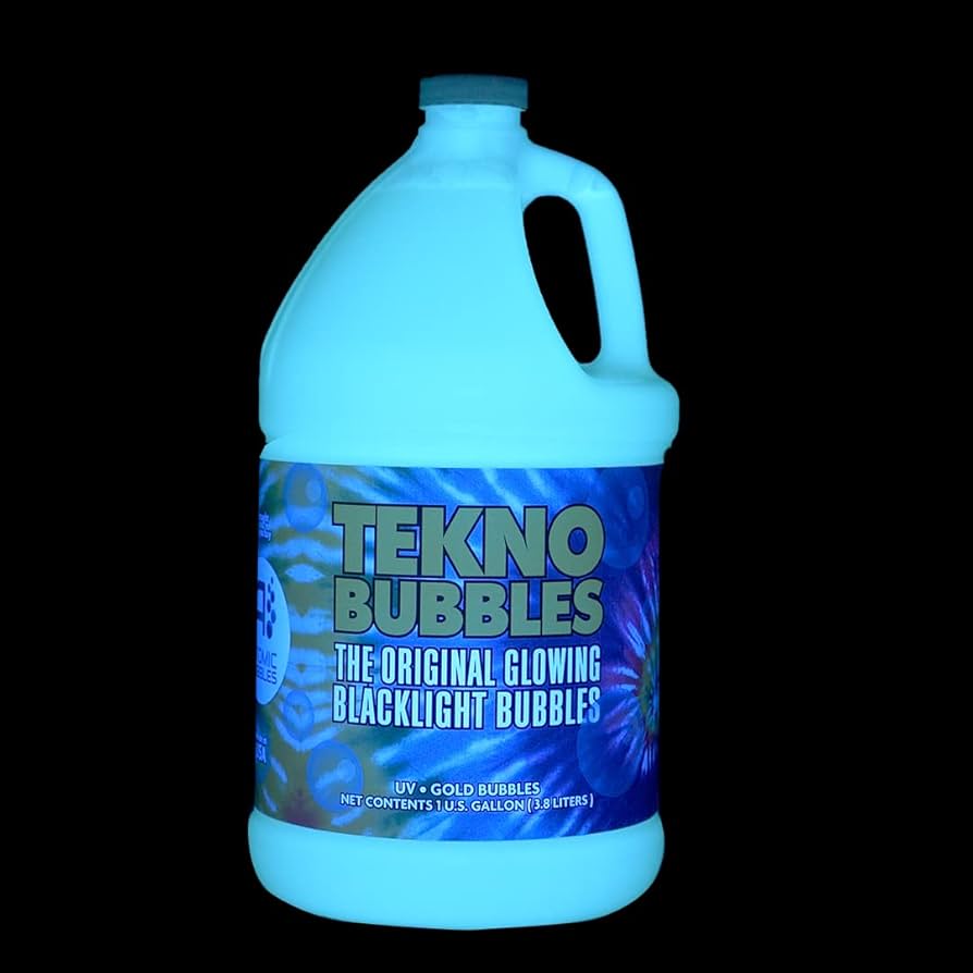 Amazon.com: Tekno Bubbles - Blue UV Blacklight Reactive - Half