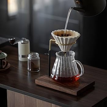 Amazon | IwaiLoft 高さ調整できる コーヒースタンド ドリッパー
