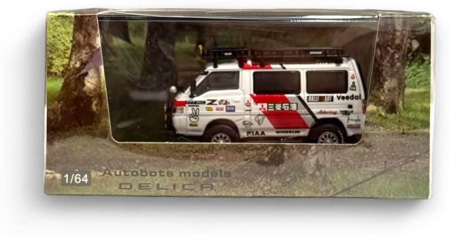 Amazon | オートボット 1/64 三菱 デリカ スターワゴン ミニカー 三菱