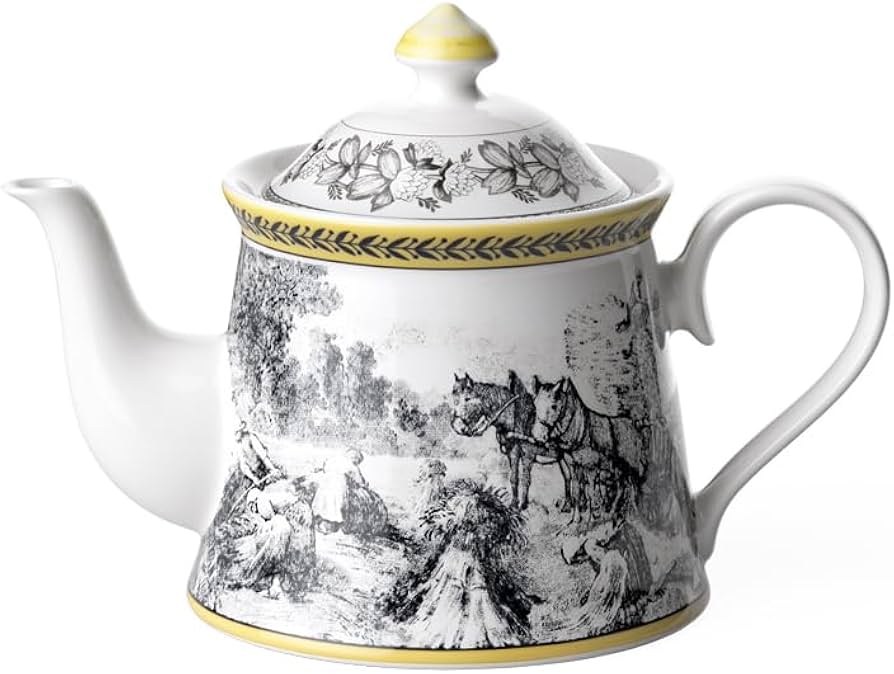Amazon.com | Villeroy & Boch Audun Ferme 37oz Teapot, Premium