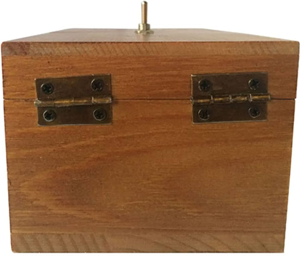 Amazon.co.jp: wiedao 役に立たない箱、木製の役に立たない機械は何も
