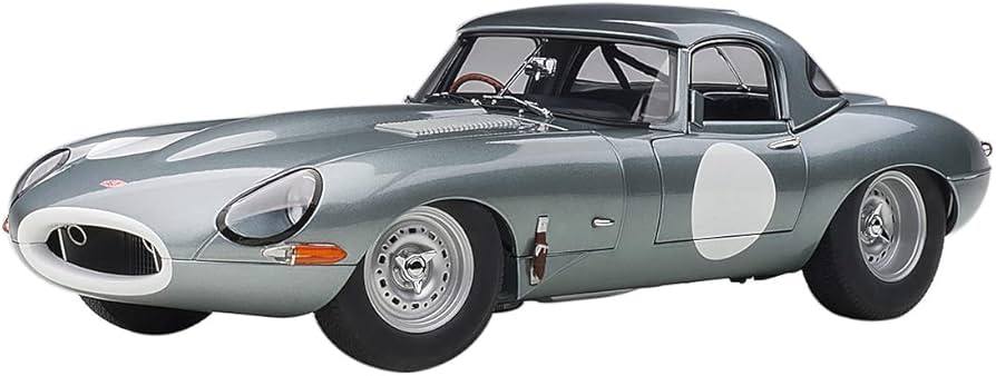 Amazon.com: AUTOart Jaguar Lightweight E Type Roadster RHD (Right