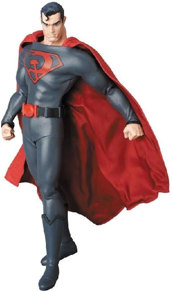 Amazon.com: Medicom DC Comics: Red Son Superman Real Hero Action