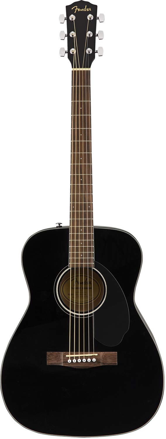 Amazon.com: Fender CC-60S Concert Acoustic Guitar - Black Bundle