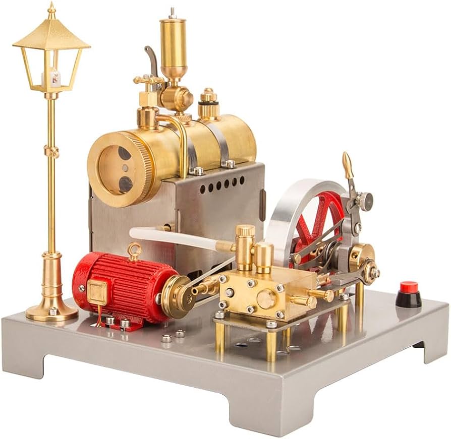 Amazon.co.jp: YounggDiy レトロスチームエンジンモデル That Run