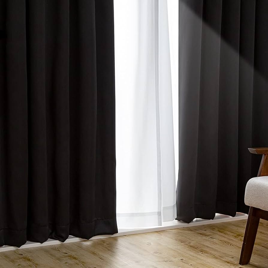 Amazon｜アイリスプラザ 遮光度99.99%カーテン 幅100×丈210cm 1級遮光