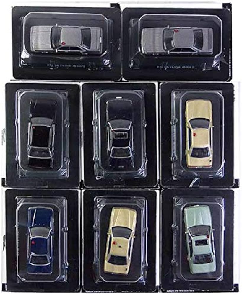 Amazon | 【8SET】 アオシマ 1/64 あぶない刑事コレクション 全8種