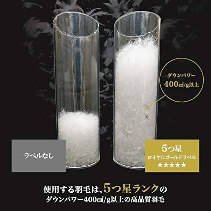Amazon｜モリリン ハンガリー産 ホワイトダックダウン90％ 5つ星 羽毛