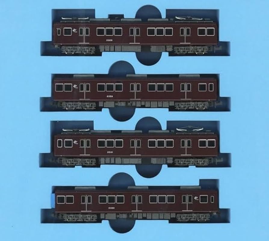 Amazon | マイクロエース Nゲージ 阪急電鉄2300系 嵐山線 2309編成 4両