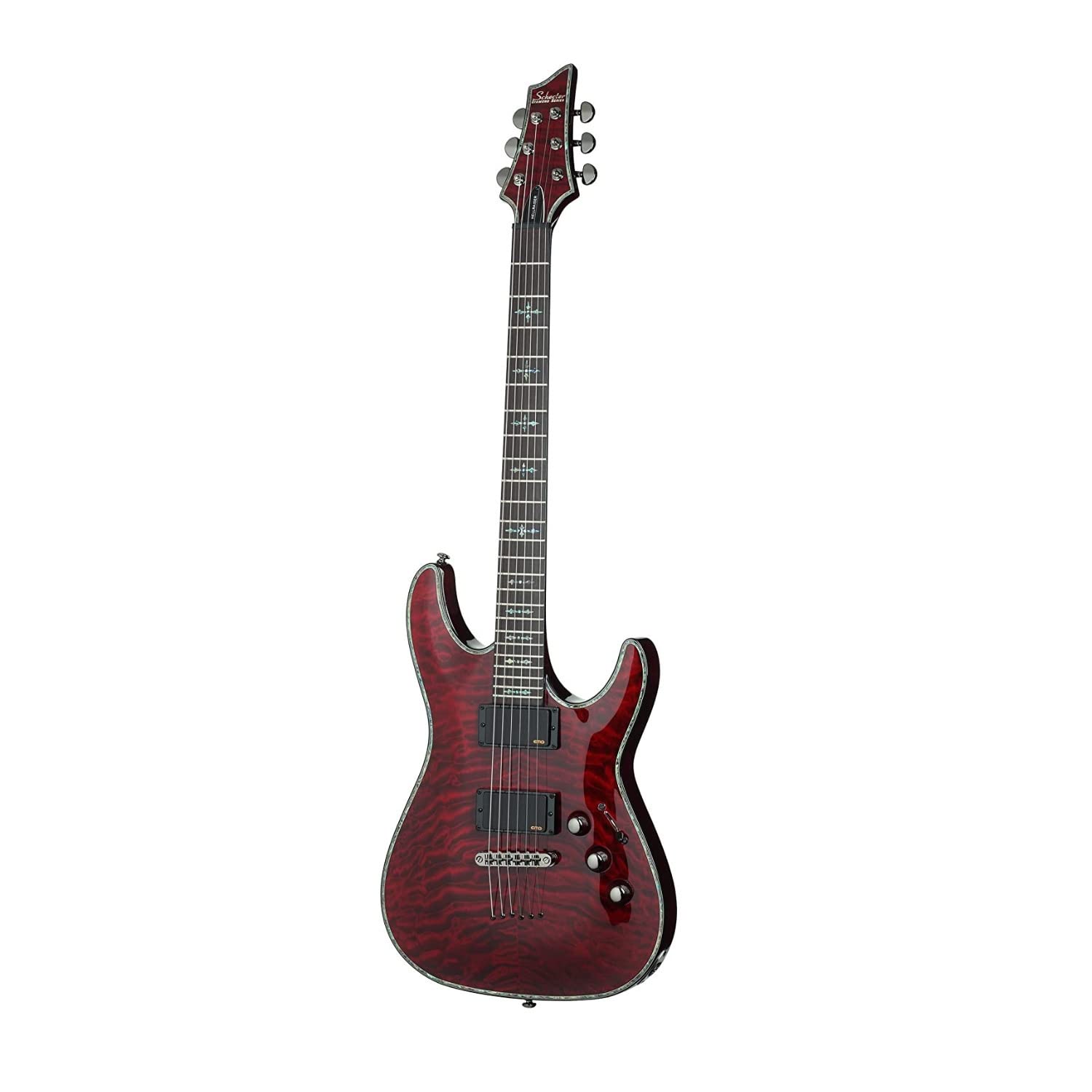 Amazon.com: Schecter Hellraiser C-1 - Black Cherry : Musical