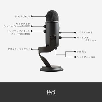 Amazon.co.jp: Logicool for Creators Blue Yeti BM400BT USB