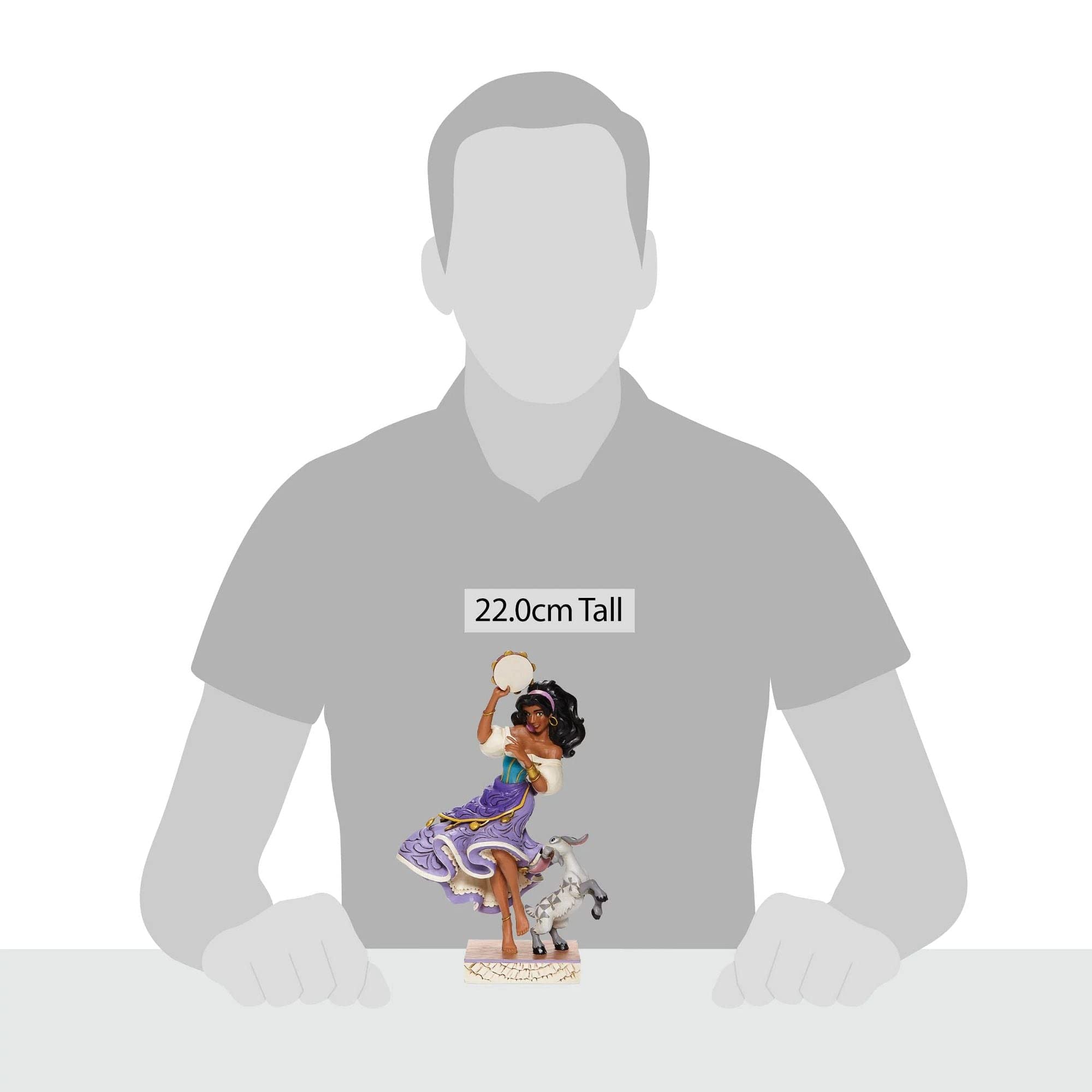 Amazon.co.jp: enesco Disney Traditions エスメラルダ＆ジャリ