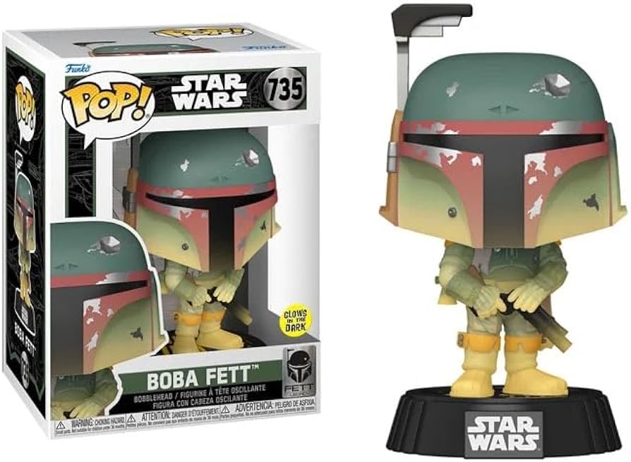 Amazon.com: Funko Fett Legacy + Pop Protector: Star Wars Pop
