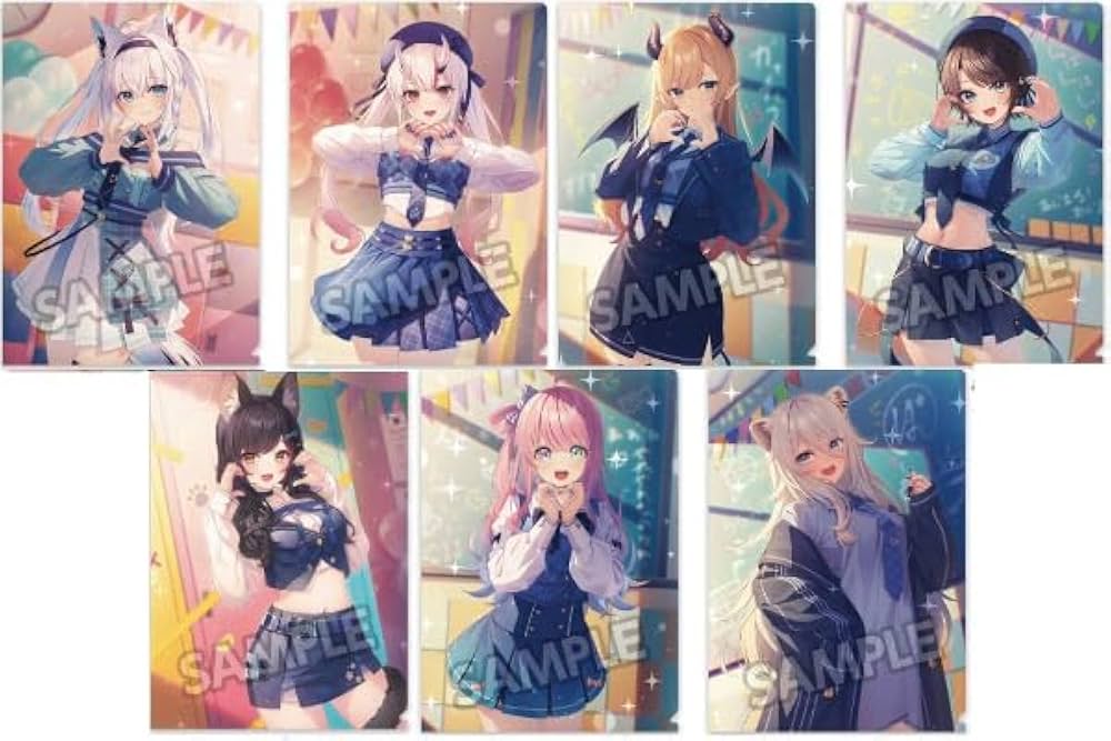 Amazon.co.jp: ホロ・ライブ ローソン コラボ キャンペーン 第6弾 A4