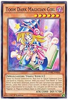 Amazon.co.jp: 遊戯王 英語版 DPBC-EN044 Toon Dark Magician Girl