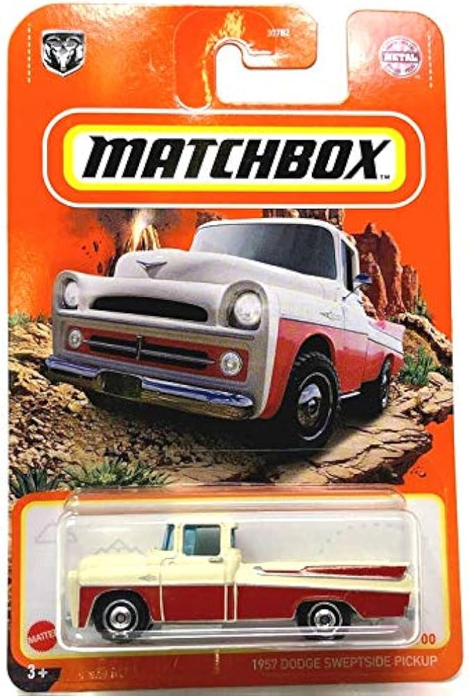 Amazon | Matchbox 1957 Dodge Sweptside 2/100 | ミニカー・ダイ