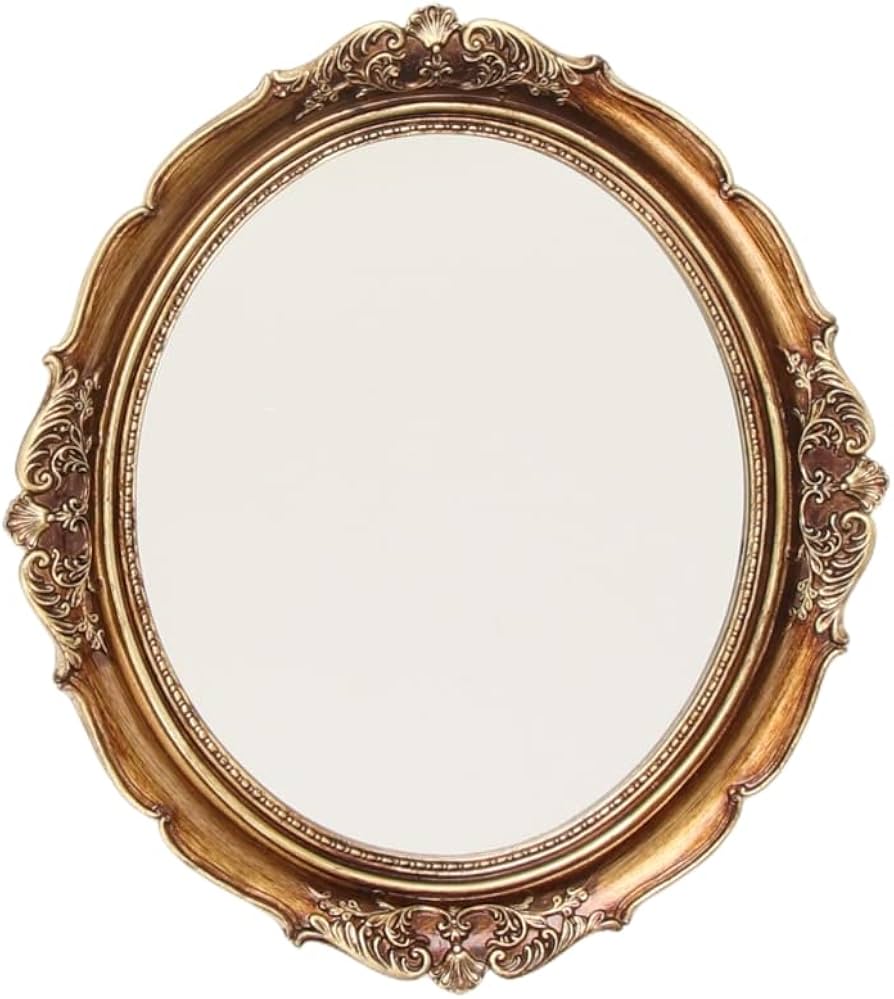 Amazon.co.jp: 鏡 アンティーク 壁掛け おしゃれ ミラー オシャレ