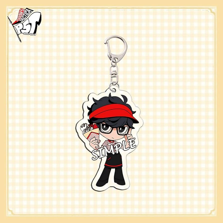 Amazon.co.jp: ペルソナ5 キーホルダー 8点セット 雨宮蓮 坂本竜司 高