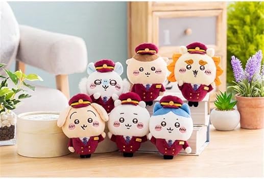 Amazon.co.jp: [マジィ] ちいかわ 車掌 シリーズ ぬいぐるみ