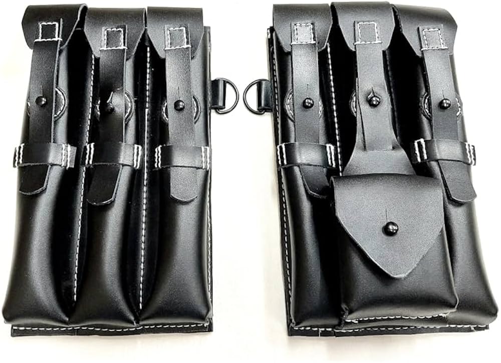 Amazon.co.jp: ドイツ軍MP40マガジンポーチ左右セット◇第2次世界大戦