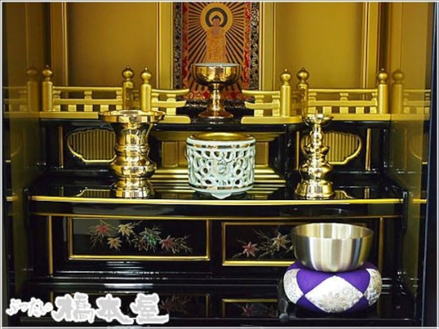 Amazon｜かんたん仏具セット、お東（浄土真宗大谷派）上置き仏壇用