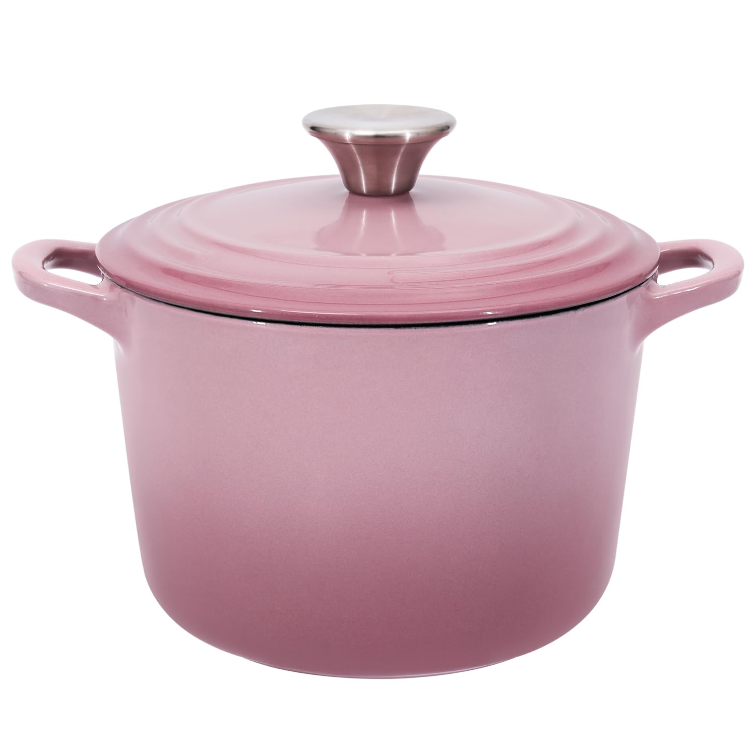 Amazon.com: Flavehc Dutch Oven Pot with Lid 2.8 qt Cast Iron Dutch