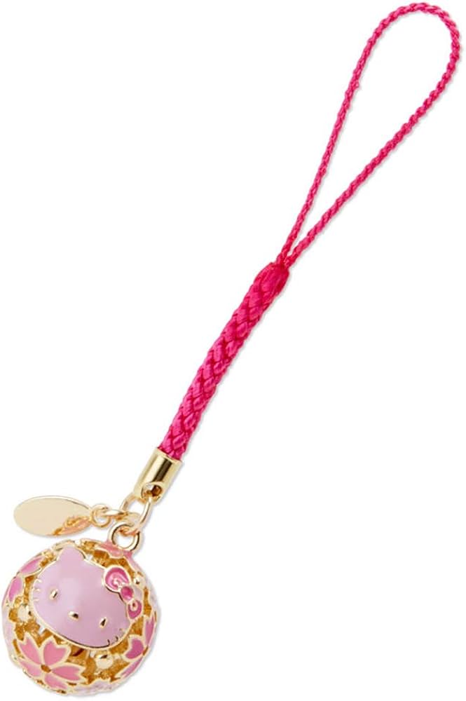 Amazon.co.jp: サンリオ(SANRIO) ハローキティ 鈴根付(桜) ピンク
