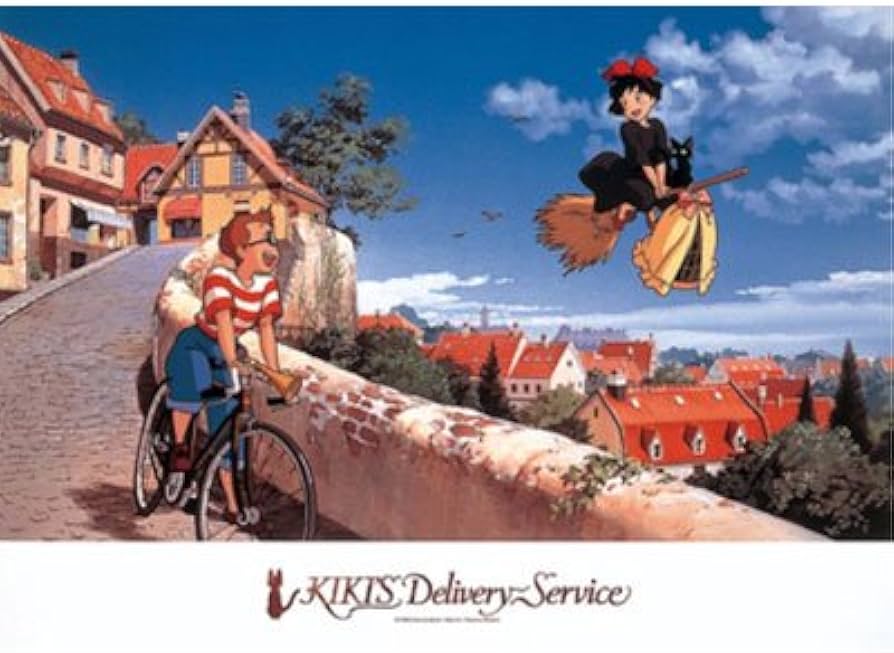 Amazon | エンスカイ 500ピース ジグソーパズル 魔女の宅急便 どこへ