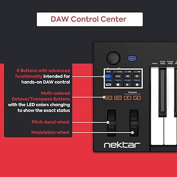 Amazon | Nektar Technology IMPACT GX61 DAW連携MIDIキーボード