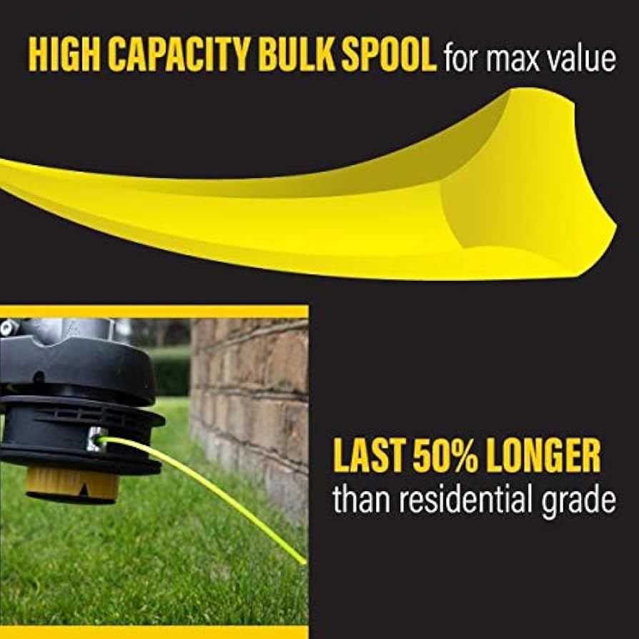 Amazon.com : Rino Tuff 3 lb. Heavy Duty Trimmer Line : Patio, Lawn