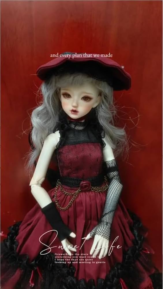 Amazon.co.jp: Meeler BJDドール 1/4 球体関節人形 女の子 41cm SD