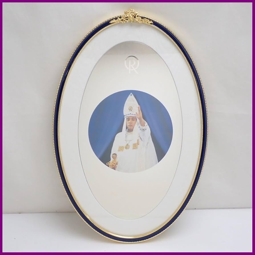 Amazon.co.jp: 幸福の科学 御本尊 大川隆法 エルカンターレ 額装品/木