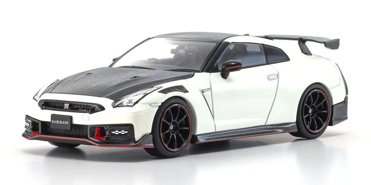 Amazon | 京商オリジナル 1/43 日産 GT-R ニスモ 2024 ホワイト 完成品