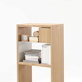Amazon｜無印良品 スタッキングシェルフ・2段・オーク材 幅42×奥行28.5