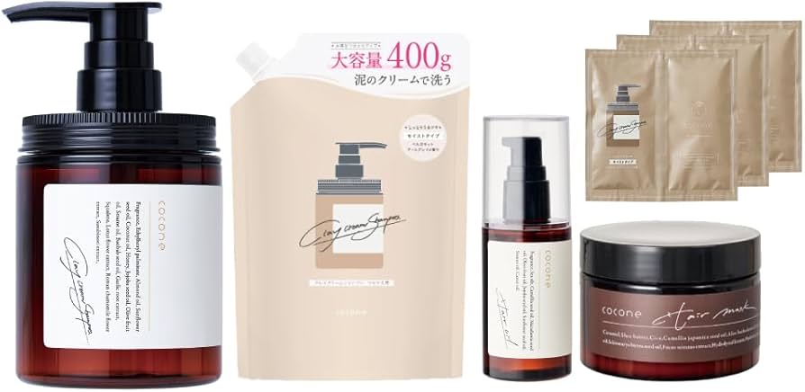 Amazon | cocone 10周年記念ヘアケアセット ［ ココネ クレイクリーム
