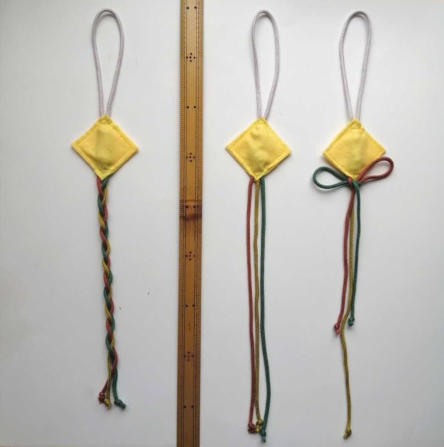 Amazon.co.jp: みつあみ練習紐練習 知育玩具 療育 三つ編み練習