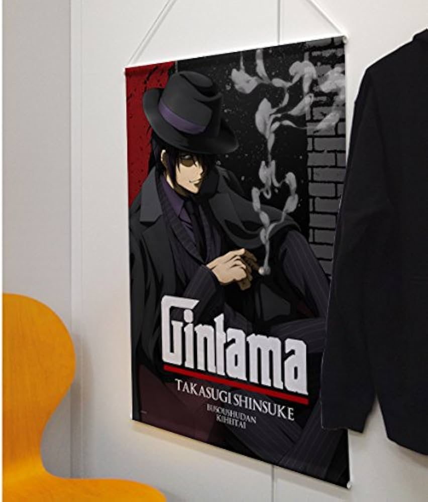 Amazon.co.jp: 銀魂゜ 高杉晋助 タペストリー ノワールVer. : ホビー