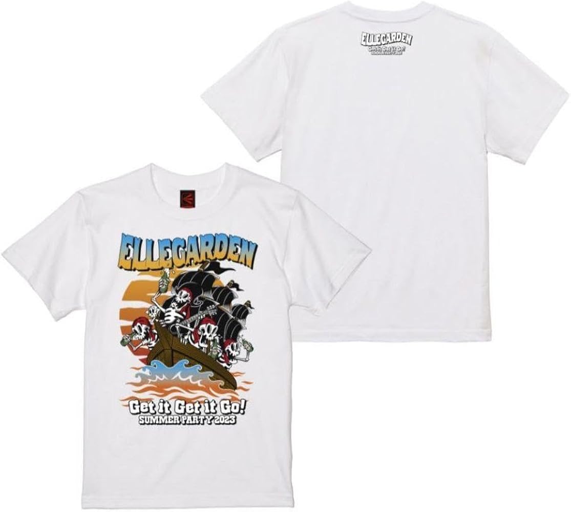 Amazon.co.jp: ELLEGARDEN エルレガーデン パイレーツ Tシャツ M