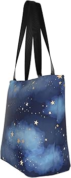 Amazon | [ZXHNB] 夜空の星と雲 トートバック A4 大容量 トート