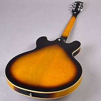 Amazon | Burny SRSA65 BS エレキギター セミアコ ES-335タイプ ホロウ
