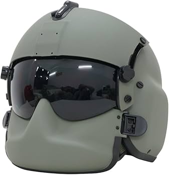 Amazon | 米海軍 HGU-56P ヘリコプター パイロット飛行士 ヘルメット